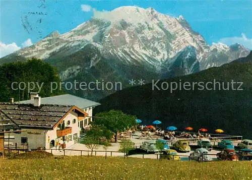 AK / Ansichtskarte Ramsau_Berchtesgaden Berggasthof und Pension Zipfhaeusl Ramsau Berchtesgaden