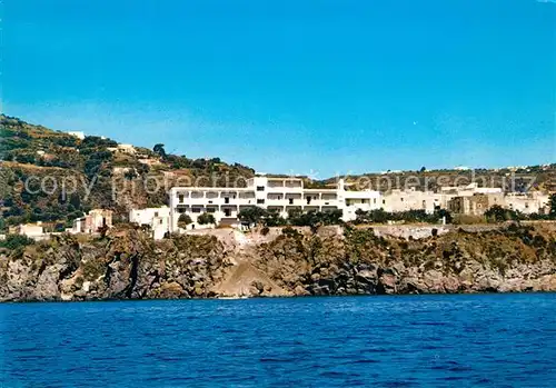AK / Ansichtskarte Lipari_Isole_Eolie Hotel Ristorante Giardino Sul Mare Lipari_Isole_Eolie