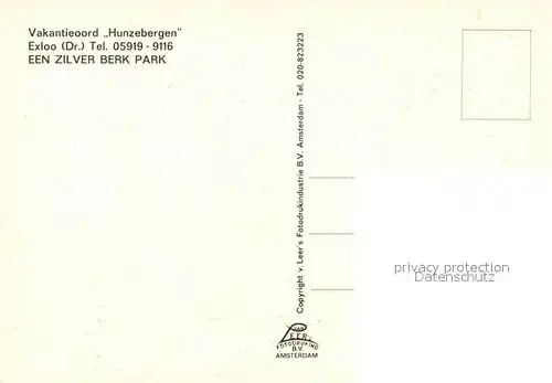 AK / Ansichtskarte Exloo Vakantieoord Hunzebergen Exloo
