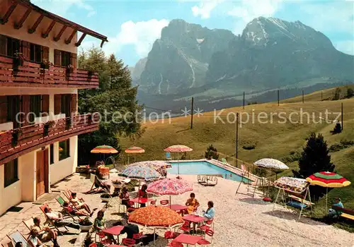 AK / Ansichtskarte Seiser_Alm Hotel Paradiso Seiser_Alm