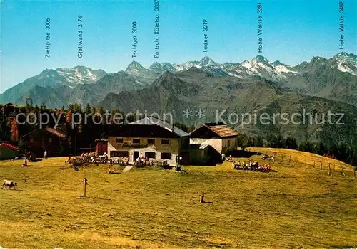 AK / Ansichtskarte Saltaus Gasthaus Tallner Alm Hirzerhuette Saltaus
