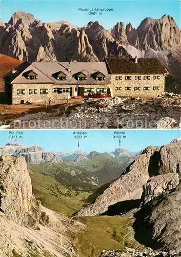 AK / Ansichtskarte Schlernhaus Tierser Alpe  Schlernhaus