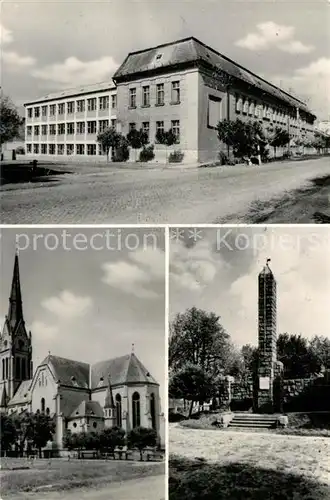 AK / Ansichtskarte Bataszek Gebaeude Kirche Denkmal 