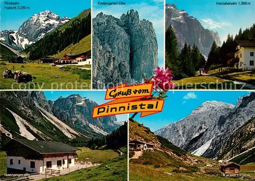 AK / Ansichtskarte Pinnistal Almen Klettergarten Elfer Landschaftspanorama Alpen Pinnistal