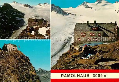 AK / Ansichtskarte Ramolhaus Berghaus Stubaier Alpen Ramolhaus