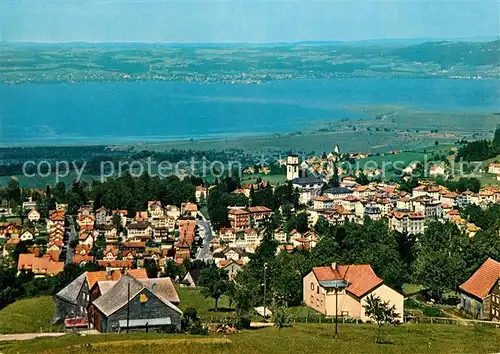 AK / Ansichtskarte Heiden_AR Panorama mit Bodensee Heiden_AR