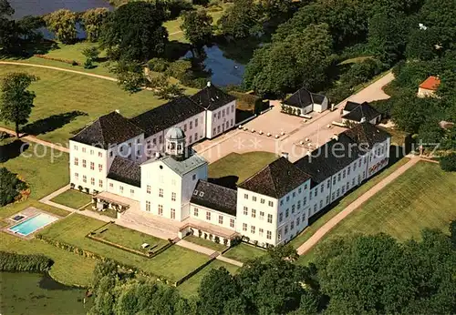 AK / Ansichtskarte Grasten Slot Schloss Fliegeraufnahme Grasten