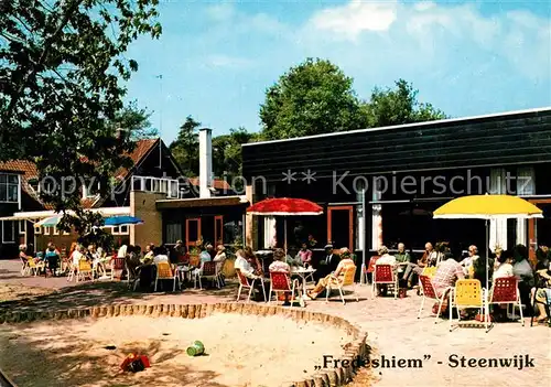 AK / Ansichtskarte Steenwijk Fredeshiem Restaurant Terrasse Steenwijk