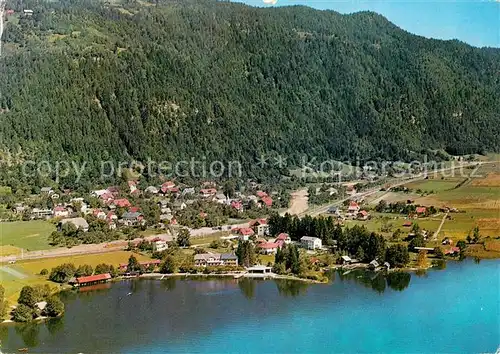 AK / Ansichtskarte Steindorf_Ossiacher_See Fliegeraufnahme Steindorf_Ossiacher_See