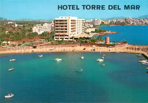 AK / Ansichtskarte Playa_d_en_Bossa Hotel Torre del Mar Fliegeraufnahme Playa_d_en_Bossa
