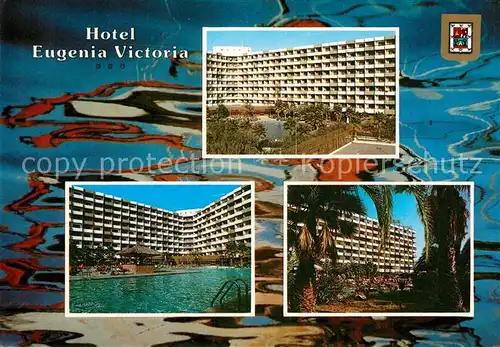 AK / Ansichtskarte Playa_del_Ingles_Gran_Canaria Hotel Eugenia Victoria diversos aspectos Playa_del
