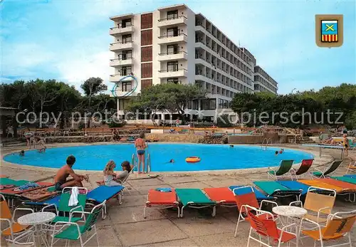 AK / Ansichtskarte Santa_Eulalia_del_Rio Hotel Cala Nova Piscina Santa_Eulalia_del_Rio