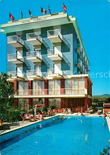 AK / Ansichtskarte Villa_Rosa_Martinsicuro Hotel Corallo Swimming Pool Villa_Rosa_Martinsicuro