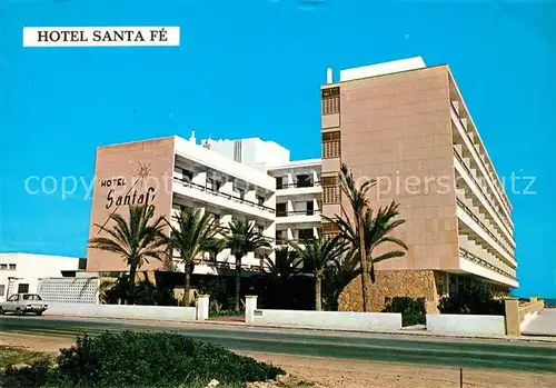 AK / Ansichtskarte Can_Picafort_Mallorca Hotel Santa Fe Can_Picafort_Mallorca