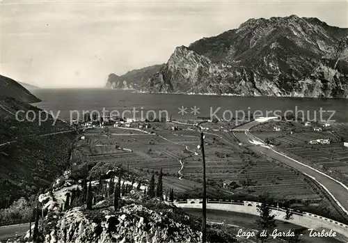 AK / Ansichtskarte Torbole_Lago_di_Garda Panorama Blick zum Gardasee Torbole_Lago_di_Garda