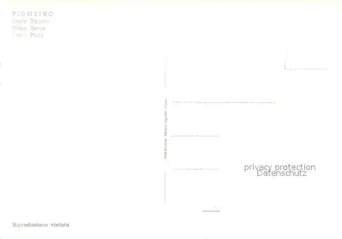 AK / Ansichtskarte Piombino Piazza Bovio Piombino