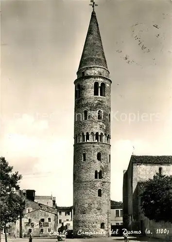 AK / Ansichtskarte Caorle_Venezia Campanile del Duomo Glockenturm Caorle_Venezia