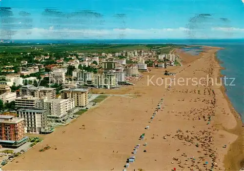 AK / Ansichtskarte Lido_di_Bibione La spiaggia vista dall aereo Lido_di_Bibione