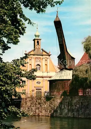 AK / Ansichtskarte Lueneburg Alter Kran und Kaufhaus Lueneburg