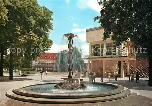 AK / Ansichtskarte Bad_Rothenfelde Kurpark Brunnen Bad_Rothenfelde