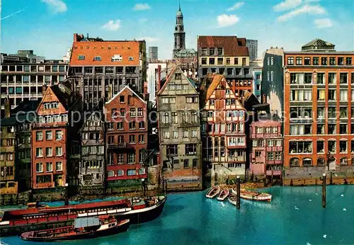 AK / Ansichtskarte Hamburg Altastadt Nicolaifleet Hamburg