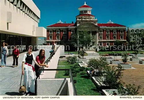 AK / Ansichtskarte Winnipeg Universitaet Fort Garry Campus Winnipeg