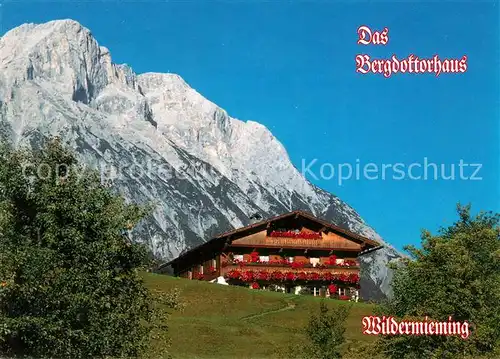 AK / Ansichtskarte Wildermieming Das Bergdoktorhaus Wildermieming