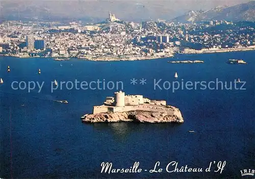 AK / Ansichtskarte Marseille_Bouches du Rhone Fliegeraufnahme Marseille