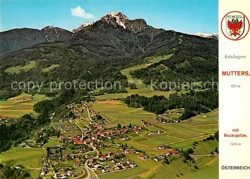 AK / Ansichtskarte Mutters_Tirol Fliegeraufnahme Nockspitze Mutters Tirol