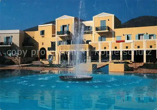 AK / Ansichtskarte Heraklion_Iraklio Silva Maris Hotel Bungalows Neujahrskarte Heraklion Iraklio