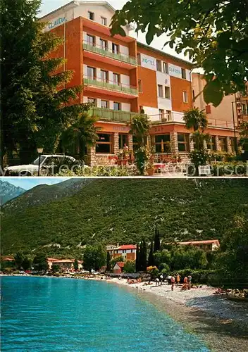 AK / Ansichtskarte Malcesine_Lago_di_Garda Hotel Claudia Malcesine_Lago_di_Garda