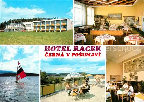 AK / Ansichtskarte Cerna_v_Posumavi Hotel Racek Cerna_v_Posumavi