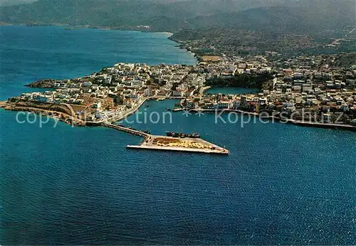 AK / Ansichtskarte Aghios_Nicolaos Fliegeraufnahme Aghios_Nicolaos