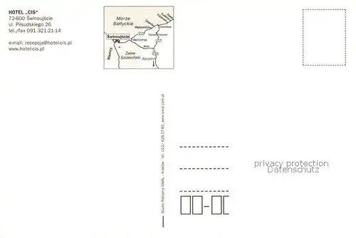 AK / Ansichtskarte Swinoujscie Hotel Cis Strand  Swinoujscie