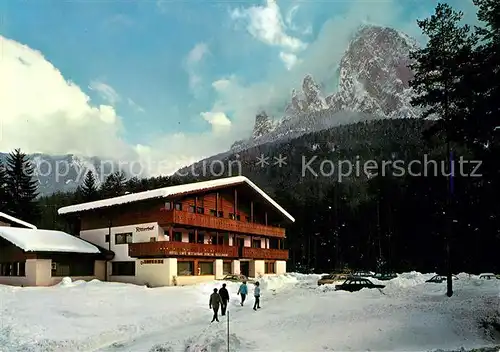 AK / Ansichtskarte Seis_am_Schlern Hotel Ritterhof Seis_am_Schlern