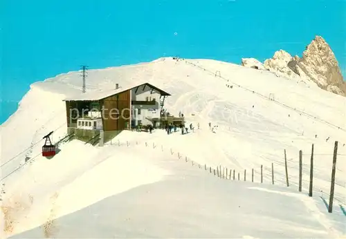 AK / Ansichtskarte Val_Gardena Seceda Winterlandschaft Val_Gardena