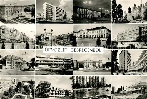 AK / Ansichtskarte Debrecen_Debrezin Stadtansichten Debrecen Debrezin