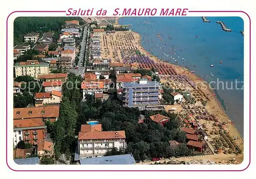 AK / Ansichtskarte San_Mauro_Mare Panorama dall aereo San_Mauro_Mare