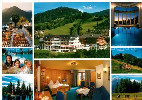 AK / Ansichtskarte Sankt_Johann_Pongau Wellness Hotel Zinnkruegl Landschaftspanorama Alpen Sankt_Johann_Pongau