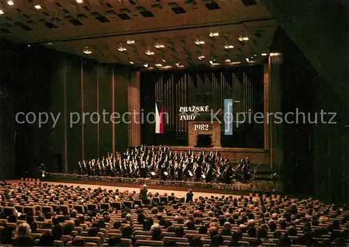 AK / Ansichtskarte Praha_Prahy_Prague Sjezdovy sal Palace kultury Kongresssaal im Kulturpalast Praha_Prahy_Prague