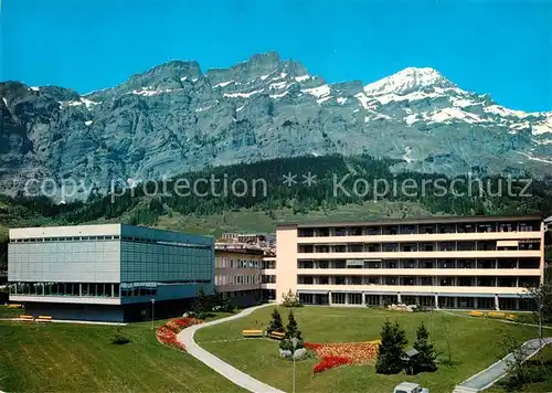 AK / Ansichtskarte Leukerbad Rheumaklinik Physikalisch balneologisches Institut Leukerbad