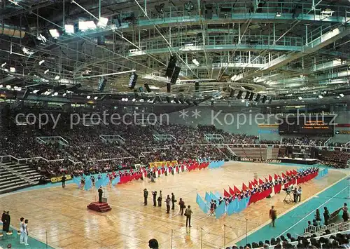 AK / Ansichtskarte Budapest Sportcsarnok Sporthalle Veranstaltung Budapest