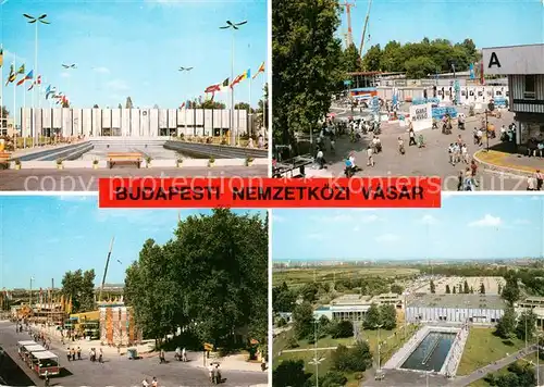 AK / Ansichtskarte Budapest Nemzetkoezi Vasar Internationale Messe Budapest