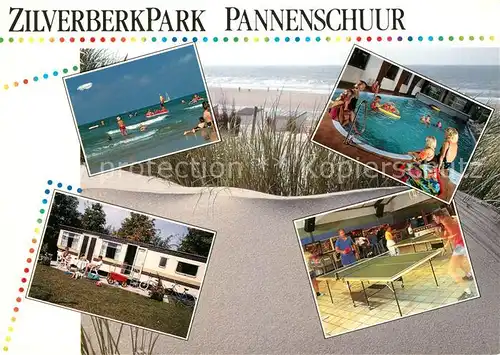 AK / Ansichtskarte Nieuwvliet Recreatiecentrum Pannenschuur Zilverberkpark Ferienzentrum Strand Swimming Pool Tischtennis Nieuwvliet