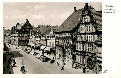 AK / Ansichtskarte Hameln_Weser Osterstrasse Hameln Weser
