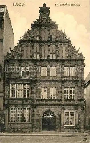 AK / Ansichtskarte Hameln_Weser Rattenfaengerhaus Hameln Weser