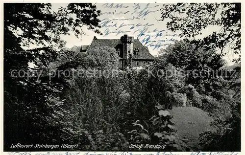 AK / Ansichtskarte Steinbergen Schloss Arensburg Steinbergen