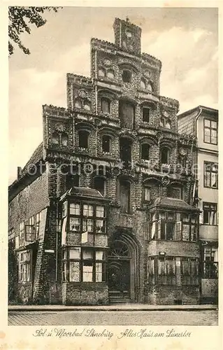 AK / Ansichtskarte Ahrensburg Altes haus am Luenertor Ahrensburg