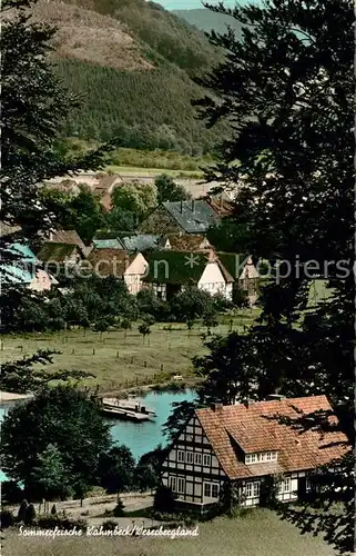 AK / Ansichtskarte Wahmbeck_Nordhessen Teilansicht 