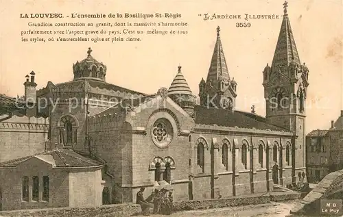 AK / Ansichtskarte La_Louvesc Ensemble de la Basilique St Regis La_Louvesc